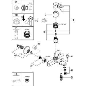 Grohe BauLoop 123225K