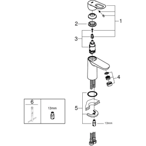 Grohe BauLoop 123225K