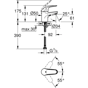 Grohe Euroeco 124428