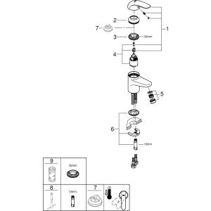 Grohe Euroeco 124428