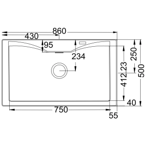 Fregadero Franke Acquario Line AEG 610-A 114.0185.316