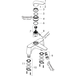 Hansgrohe Novus 71043000