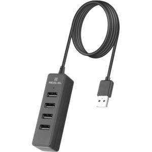 Lector de tarjetas / USB-hub REAL-EL HQ-174