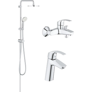 Juego mezclador Grohe Eurosmart 123389M