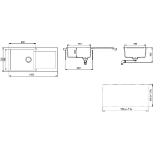 Aquasanita Tesa SQT103AWP-220