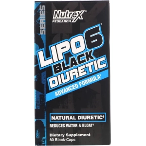 Quemador de grasa Nutrex Lipo-6 Black Diuretic 80 cap