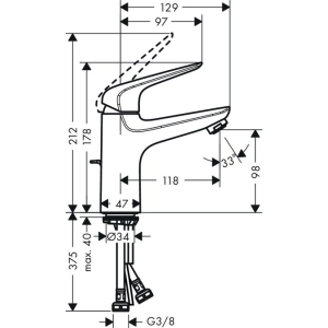 Hansgrohe Novus 1152019