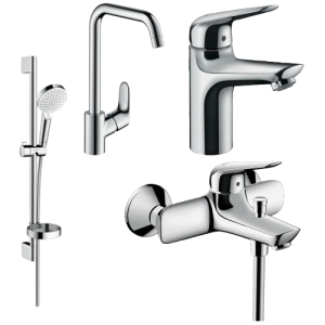 Juego mezclador Hansgrohe Novus 1162019