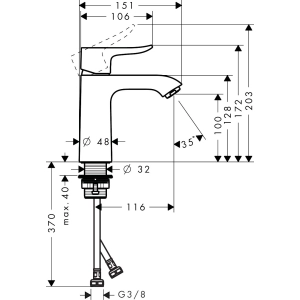 Hansgrohe Metris 31204000