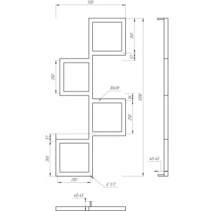 Genesis Aqua Fito 530x1200