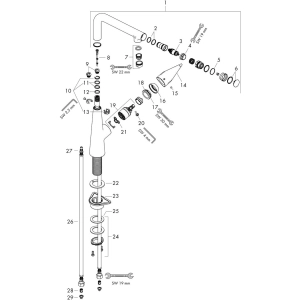 Hansgrohe Talis Select M51 72825000