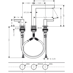 Hansgrohe Finoris 76034000