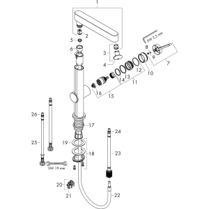 Hansgrohe Finoris 76063000