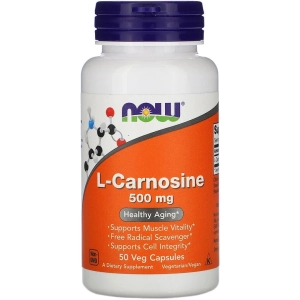 Aminoácidos Now L-Carnosine 500 mg 50 cap