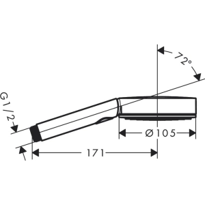 Hansgrohe Pulsify Select 105 24100000