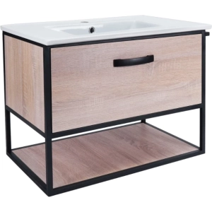 Mueble bajo lavabo Q-tap Taurus 70 QT2472TPT703WO