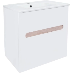 Mueble bajo lavabo Q-tap Virgo 60 QT1872TPA6013060CW