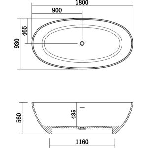 Devit Acqua 180x90 18090155W