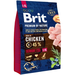 Alimento para perros Brit Premium Senior L+XL 3 kg