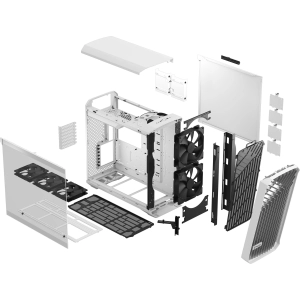 Fractal Design Torrent White TG Clear Tint