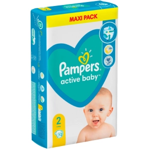 Pañales Pampers Active Baby 2 / 72 pcs