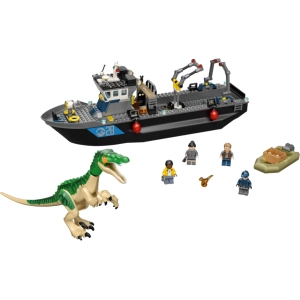 Constructor Lego Baryonyx Dinosaur Boat Escape 76942