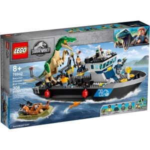 Lego Baryonyx Dinosaur Boat Escape 76942