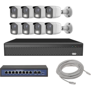 Kit de vigilancia CoVi Security IPC-8W 2MP KIT