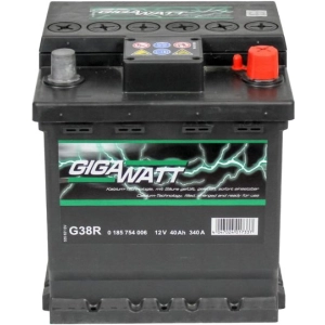 Batería de coche Gigawatt G38R