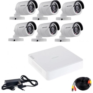 Kit de vigilancia Hikvision Turbo HD-6W KIT