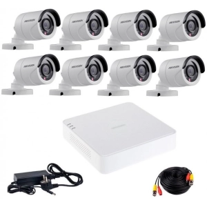 Kit de vigilancia Hikvision Turbo HD-8W KIT