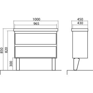 Muebles de lavabo