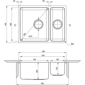 Deante Egeria ZPE 050C