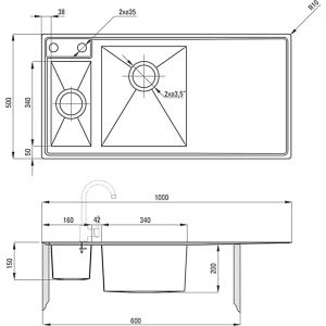 Deante Sinope ZDS 051P