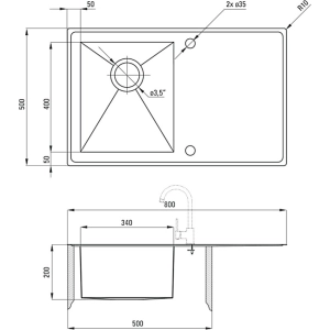 Deante Sinope ZDS 011P