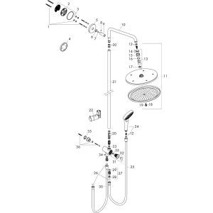 Hansgrohe Croma Select S 280 26793000