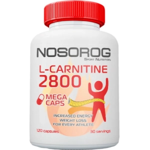 Quemagrasas Nosorog L- Carnitine 2800 120 cap