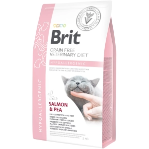 Comida para gatos Brit Hypoallergenic Salmon/Pea 2 kg