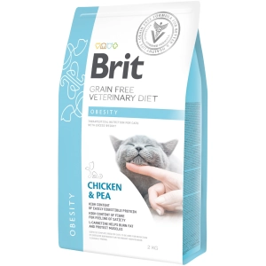 Comida para gatos Brit Obesity Chicken/Pea 2 kg