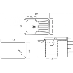 Ukinox Comfort COL 780 480 GT 8K