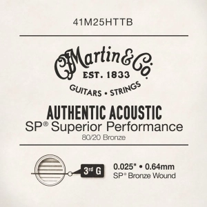 Cadenas Martin Authentic Acoustic String 25