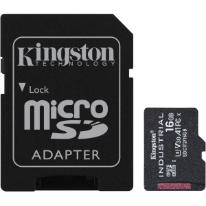 Kingston Industrial microSDHC + SD-adapter