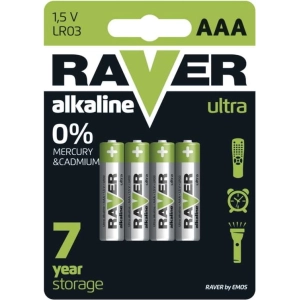 Acumulador / batería EMOS Ultra Alkaline 4xAAA