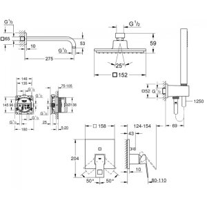 Grohe Euphoria Cube 152 23409001