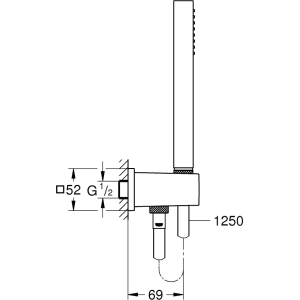 Grohe Grohtherm SmartControl Cube 34606SC0