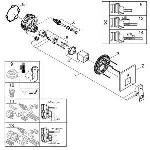 Grohe Eurocube 26415SC3