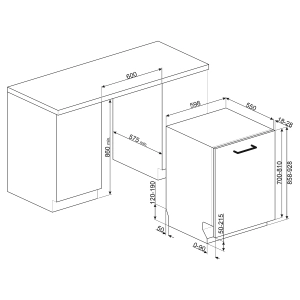 Smeg STL323BQLH