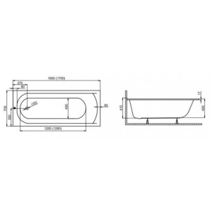 Polimat Classic Slim 170x70 00291