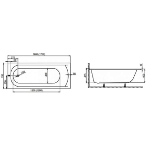 Polimat Classic Slim 160x70 00290