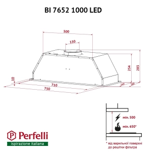 Perfelli BI 7652 I 1000 LED